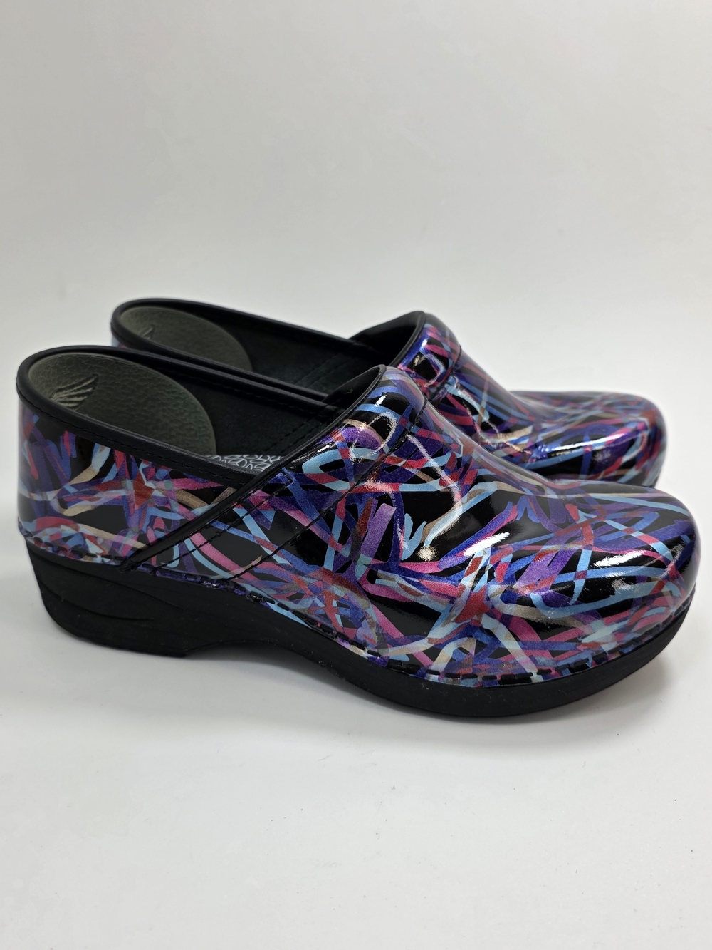 DANSKO Professional Ribbon XP 2.0 Patent Leather Clogs  Size US 8.5 - 9 EU 39